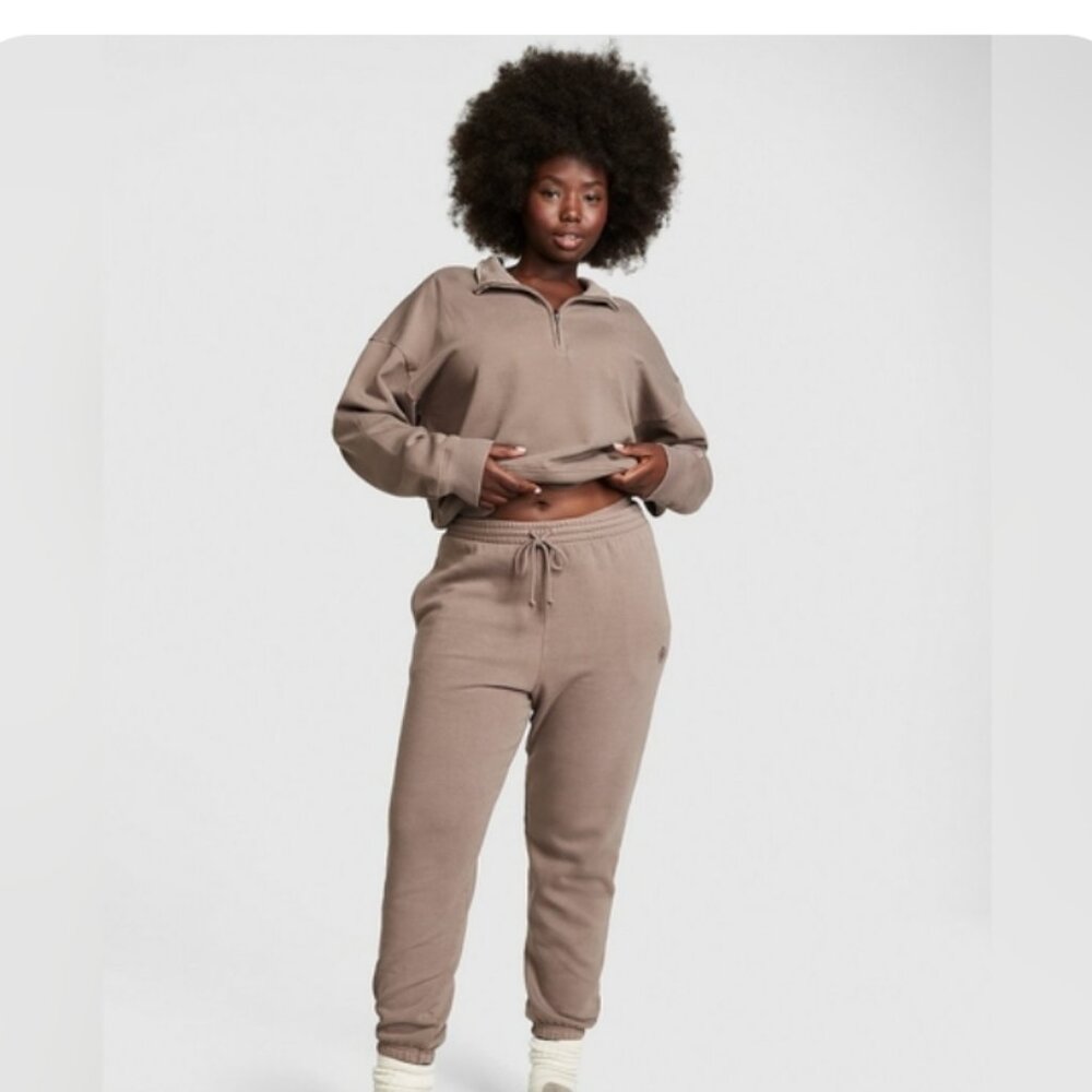 Victoria Secret Iced Coffee fleece set